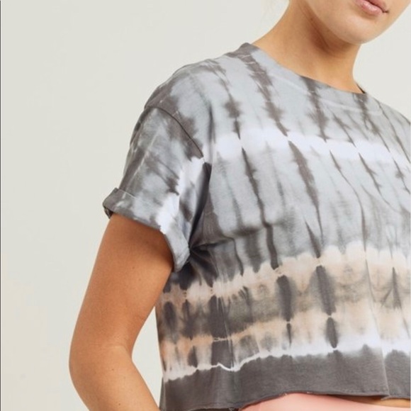Tie dye cropped tee - Picture 2 of 7